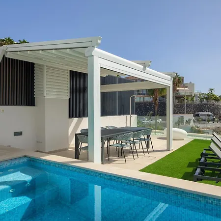 别墅 E With Priv, Heated Pool, Ocean View The View Tenerife *