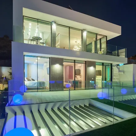 别墅 E With Priv, Heated Pool, Ocean View The View Tenerife *