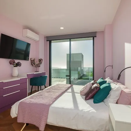 别墅 E With Priv, Heated Pool, Ocean View The View Tenerife *