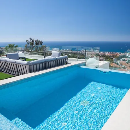 200m New E With Priv/heated Pool, Ocean View. Willa Costa Adeje (Tenerife)