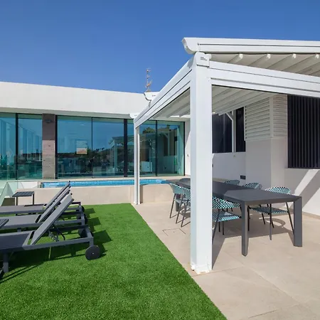 E With Priv, Heated Pool, Ocean View The View Tenerife 빌라