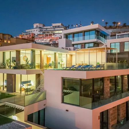 Vila 200m New E With Priv/heated Pool, Ocean View. Costa Adeje (Tenerife)