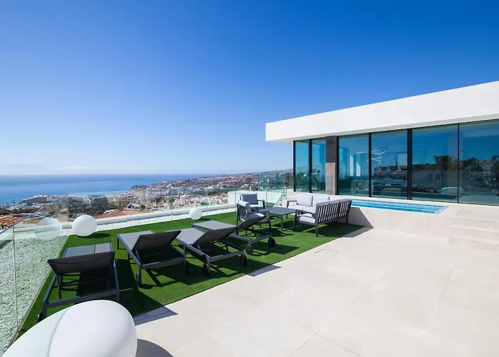 200m New E With Priv/heated Pool, Ocean View. Vila Costa Adeje (Tenerife)