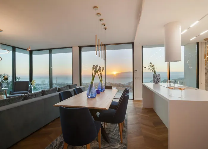 Vila 200m New E With Priv/heated Pool, Ocean View. Costa Adeje (Tenerife)